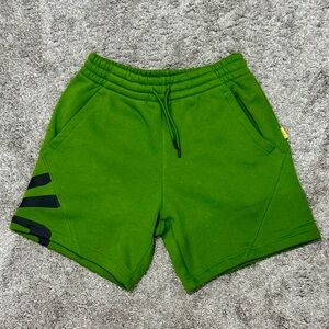 Men’s Under Armour Curry Splash Fleece Shorts-Green- Size M